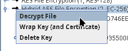 Select Private Key