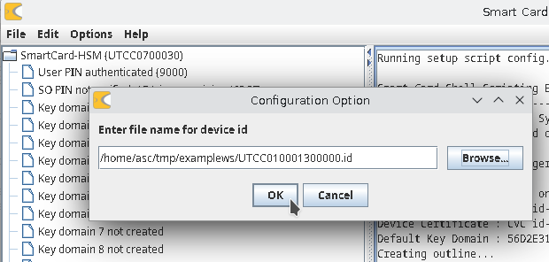 Open Device-ID File