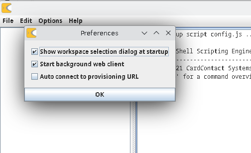 SCSH Web Client
